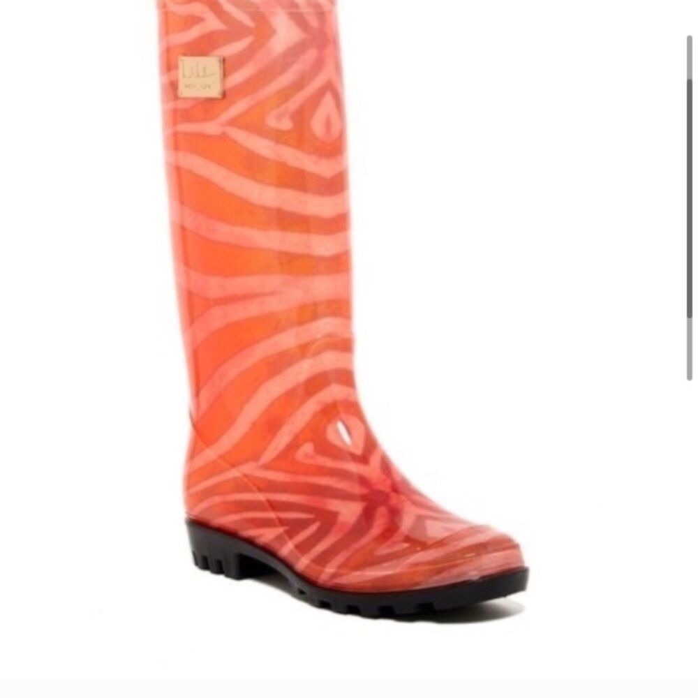 🎈Last 1 ! New Nicole Miller Waterproof Sushimi Rain Boots 6 - Picture 3 of 10